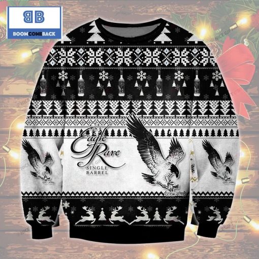 Eagle Rare Whiskey Christmas 3D Sweater