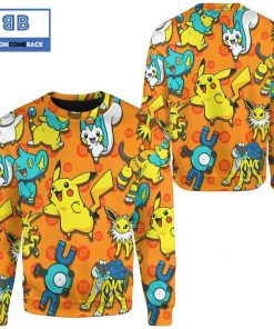 electric patterned custom pokemon anime christmas 3d sweatshirt 3 GtneD