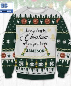 everyday is christmas when you have jameson irish whiskey christmas 3d sweater 2 gAgvG