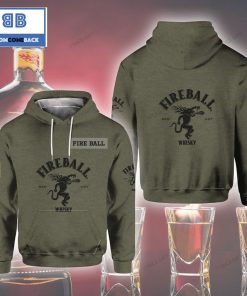 fireball whisky 3d hoodie 4 me7U2