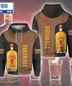 fireball whisky bottle 3d hoodie 4 fj8vM