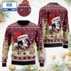 Georgia Bulldogs NCAA Santa Claus Hat Ho Ho Ho 3D Custom Name Ugly Christmas Sweater