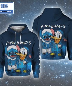 friends disney stitch donald 3d hoodie 2 UXdGq