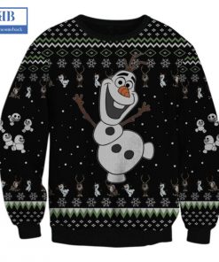 frozen olaf ugly christmas sweater 3 4IhxA