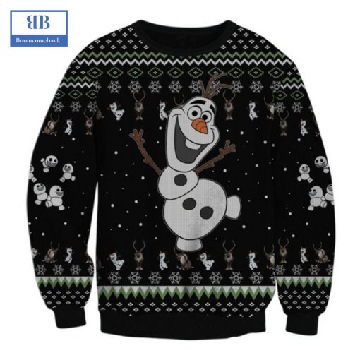 Frozen Olaf Ugly Christmas Sweater