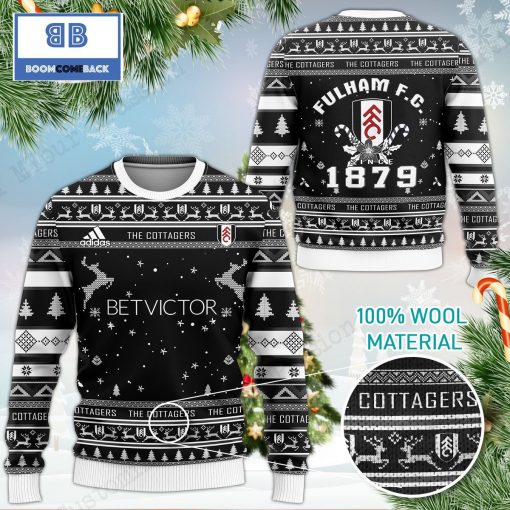 Fulham FC Since 1879 3D Ugly Christmas Sweater
