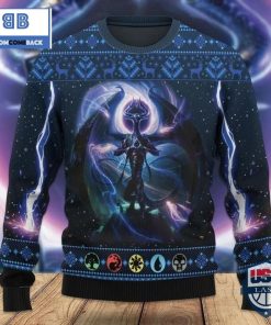 game mtg nicol bolas dragongod ugly knitted sweater 2 BS5bc