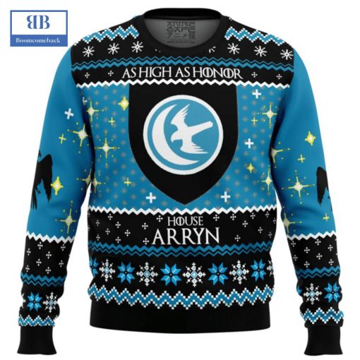 Game Of Thrones As High As Honor House Arryn Ugly Christmas Sweater