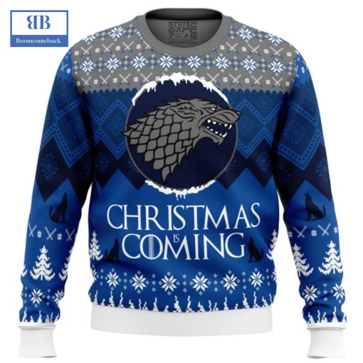 Game Of Thrones Christmas is Coming Ugly Christmas Sweater