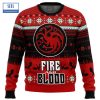 Game Of Thrones Fire And Blood House Targaryen Ugly Christmas Sweater