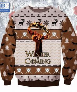 game of thrones winter is coming ver 1 ugly christmas sweater 3 1kYNb