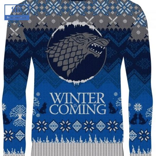 Game Of Thrones Winter is Coming Ver 2 Ugly Christmas Sweater