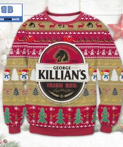 george killians irish red beer ugly christmas sweater 2 9d5cT