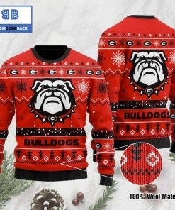 georgia bulldogs football ugly christmas sweater 2 MrMiO