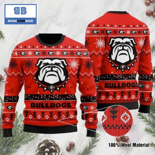 Georgia Bulldogs Football Ugly Christmas Sweater
