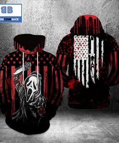 ghostface american flag halloween 3d hoodie 3 KOo2M
