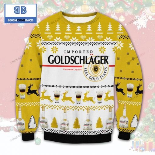 Goldschlager Beer Christmas 3D Sweater
