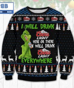 grinch witch i will drink coors light christmas ugly sweater 3 gf9wL