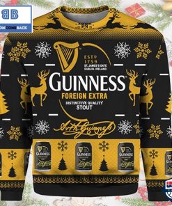 guinness foreign extra stout ugly christmas sweater 3 i7Z5y