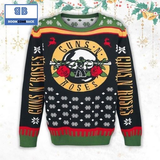 Guns N’Roses Christmas Ugly Sweater