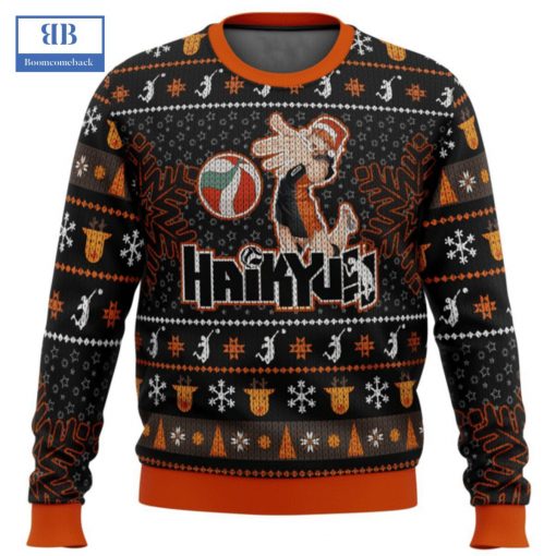 Haikyuu Hinata Shouyou Ugly Christmas Sweater