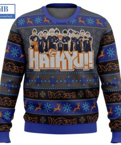 Haikyuu Karasuno High School Ugly Christmas Sweater
