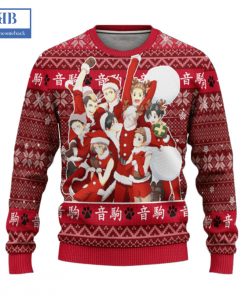 Haikyuu Nekoma High School Ver 2 Ugly Christmas Sweater