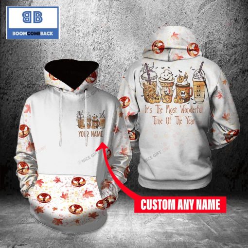 It’s The Most Wonderful Time Of The Year Custom Name Halloween 3D Hoodie