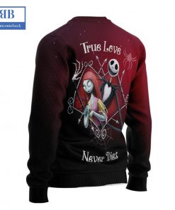 jack and sally true love never dies ugly christmas sweater 5 4QvbZ
