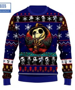 Jack Skellington Chibi Ugly Christmas Sweater