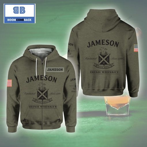 Jameson Irish Whiskey 3D Hoodie