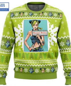 JoJo’s Bizarre Adventure Jolyne Cujoh Ugly Christmas Sweater