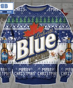 labatt blue beer christmas ugly sweater 2 iiq2P