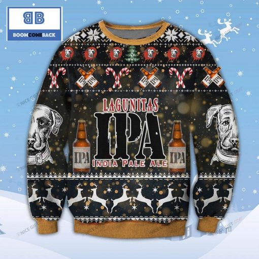 Lagunitas Beer Christmas Ugly Sweater