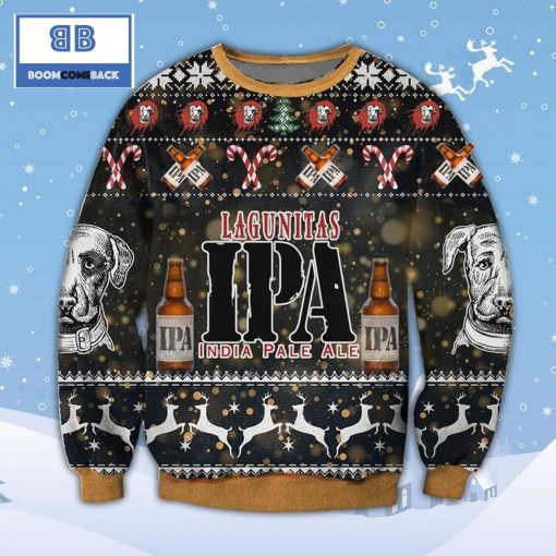 Lagunitas India Pale Ale Ugly Christmas Sweater