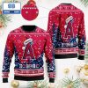 Los Angeles Dodgers Santa Claus Hat Ho Ho Ho 3D Custom Name Ugly Christmas Sweater