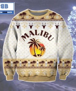 malibu whiskey christmas ugly sweater 4 1aMCq