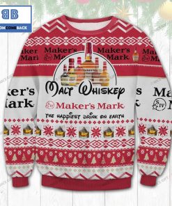 malt whiskey makers mark the happiest dink on earth christmas ugly sweater 3 pR7VA