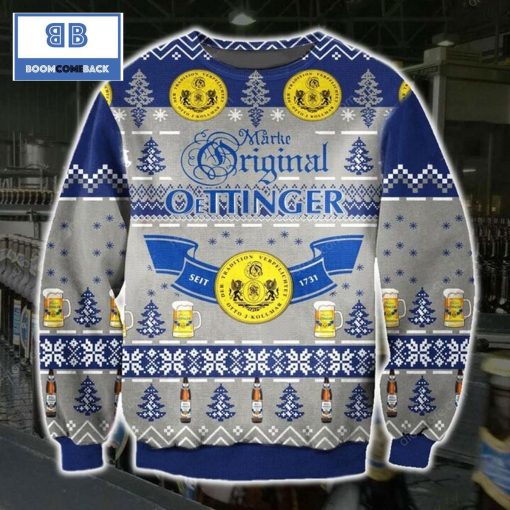 Marke Original Oettinger Weissbier Christmas Sweater