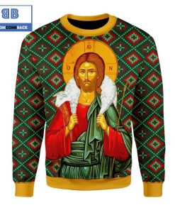 mens orthodox jesus christ ugly christmas sweatshirt 2 Ba7b3