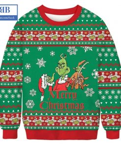 Merry Christmas Grinch Max Ugly Christmas Sweater