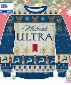 michelob ultra beer 3d ugly sweater 3 YJ4g3