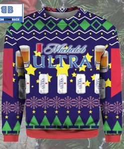 michelob ultra beer can ugly christmas sweater 4 B2NSS