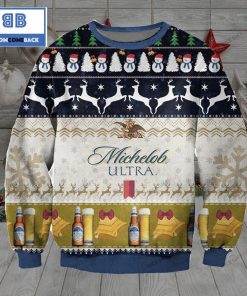 michelob ultra beer christmas ugly sweater 4 oPqNL