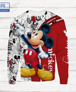Mickey Mouse Draw Ugly Christmas Sweater