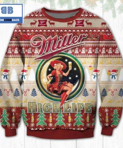 Miller High Life Beer 3D Sweater