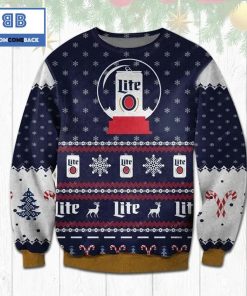 Miller Lite Beer Christmas Sweater