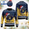 Minnesota Twins Santa Claus Hat Ho Ho Ho 3D Custom Name Ugly Christmas Sweater
