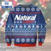 Natural Ice Beer Christmas Ugly Sweater