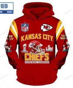 nfl kansas city chiefs super bowl champions red 3d hoodie 3 2zNFy